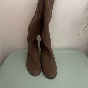 Lucky Brand Tan Over the Knee Boots